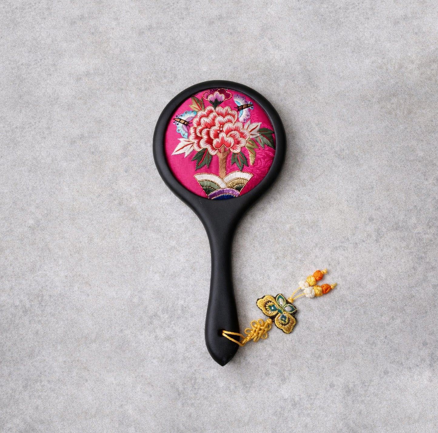 Embroidered Hand Mirror