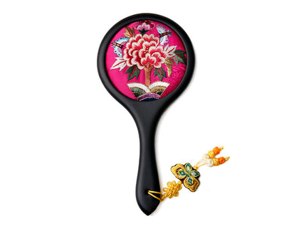 Embroidered Hand Mirror