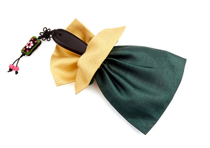 Embroidered Hand Mirror