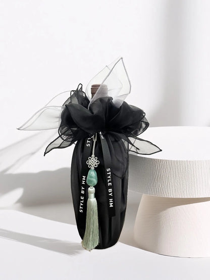 Bojagi with Gemstone Norigae