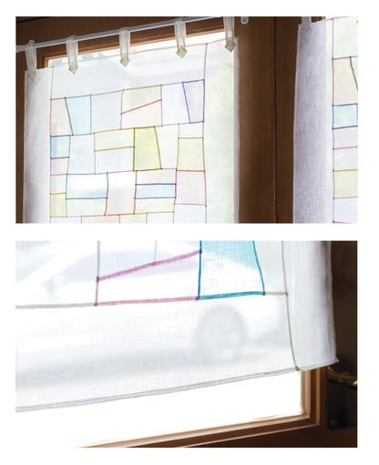 Korean Jogakbo Window Panel